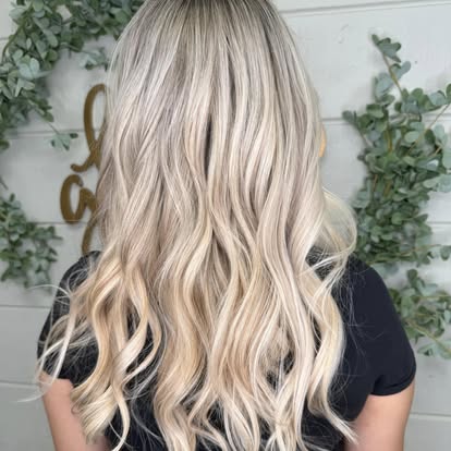 Platinum blonde transformation